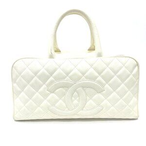CHANEL White Bag